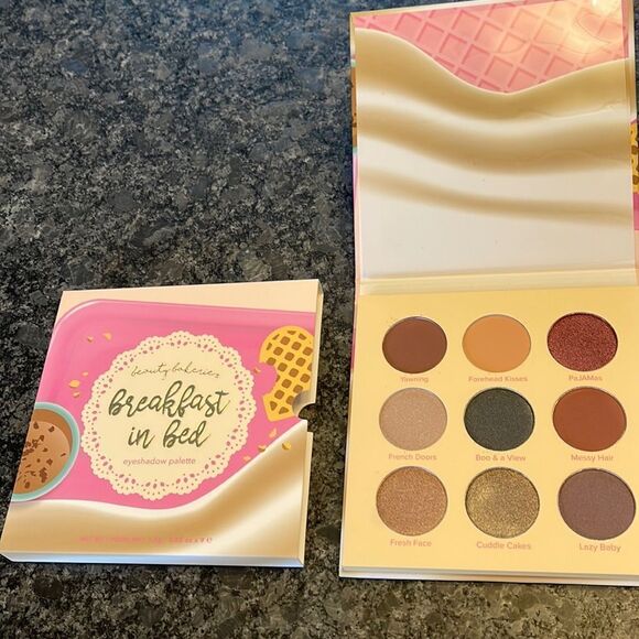 Beauty Bakerie Breakfast in Bed eyeshadow palette 9 shades rv $38 NEW - Picture 5 of 5